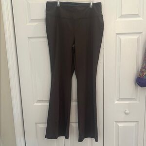 Women with Control Black Boot Cut Pants Tall